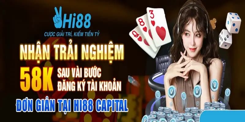 Tặng tiền thưởng lên đến 59K tại Hi88